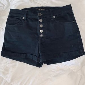 Express high waisted shorts